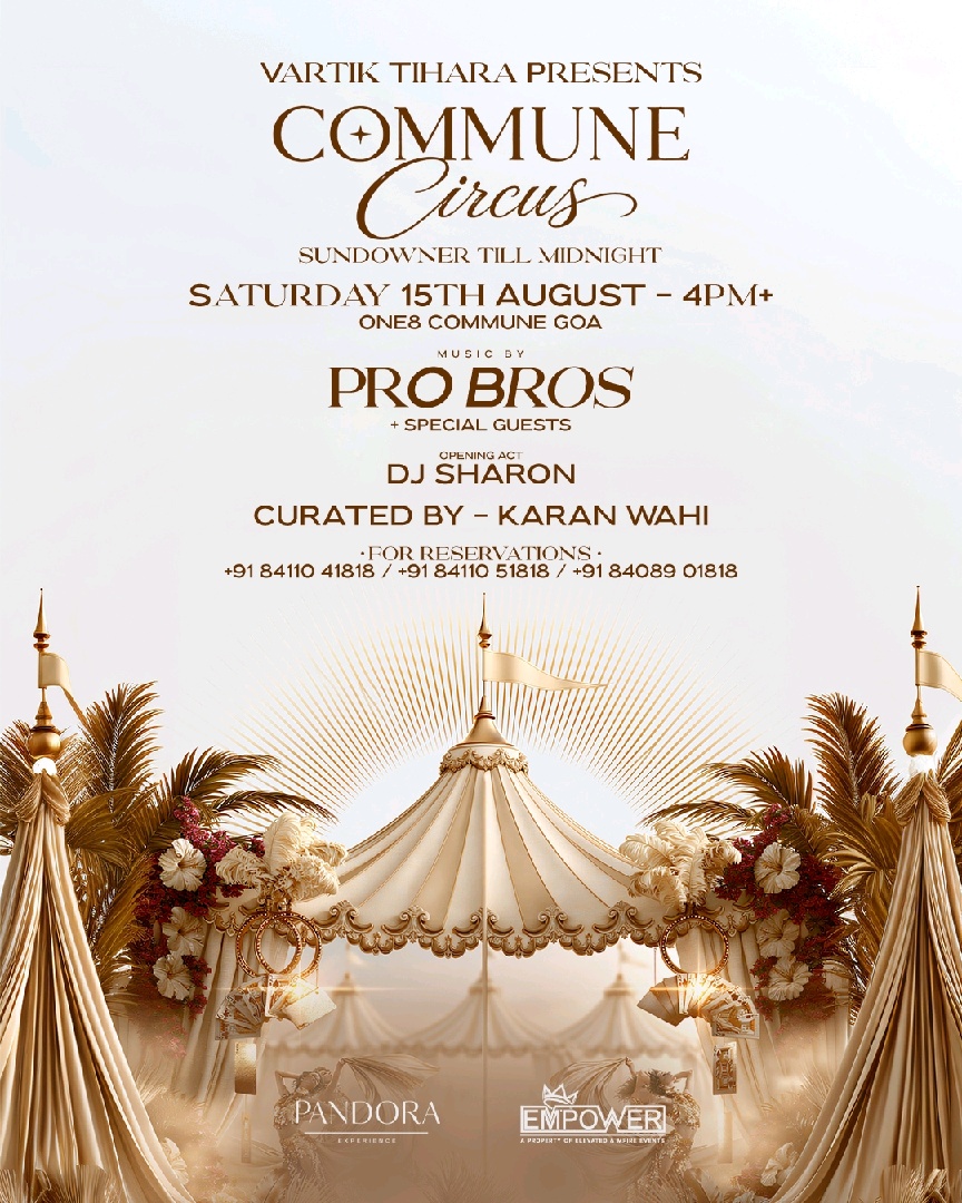 Banner for Commune Circus Goa ft. Pro Bros
