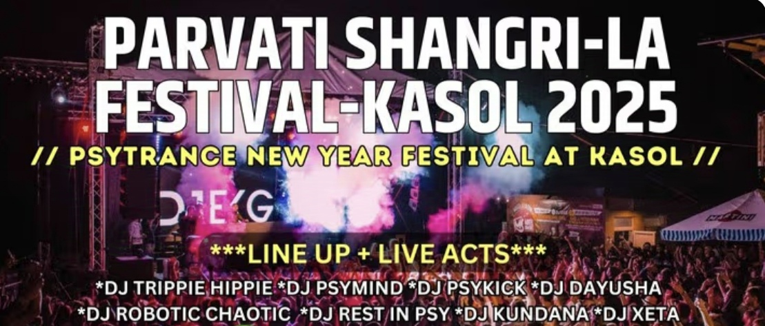 Banner for Parvati SHANGRI-LA Party