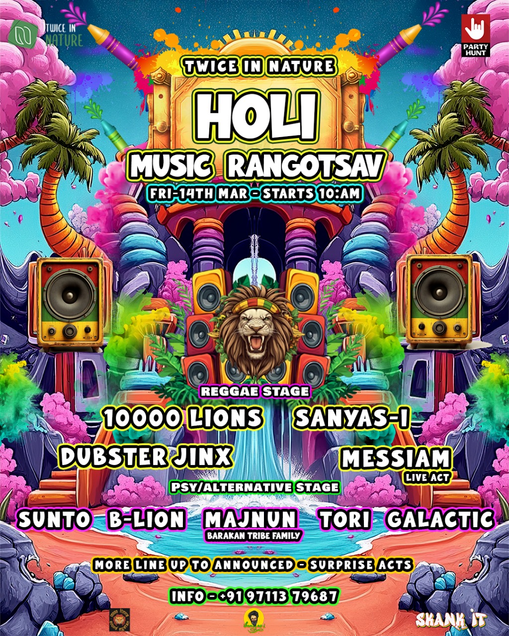 Banner for Holi Music Rangotsav