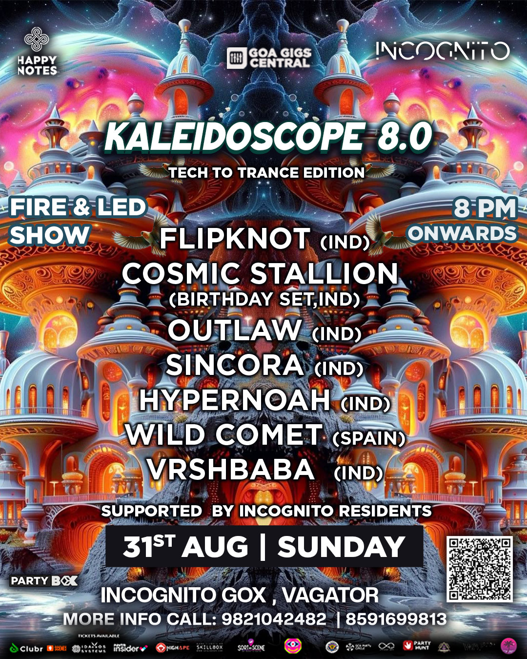 Banner for Kaleidoscope 8.0
