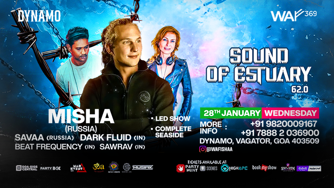Banner for SOUND OF ESTUARY 62.0 WEDNESDAY SPECIAL