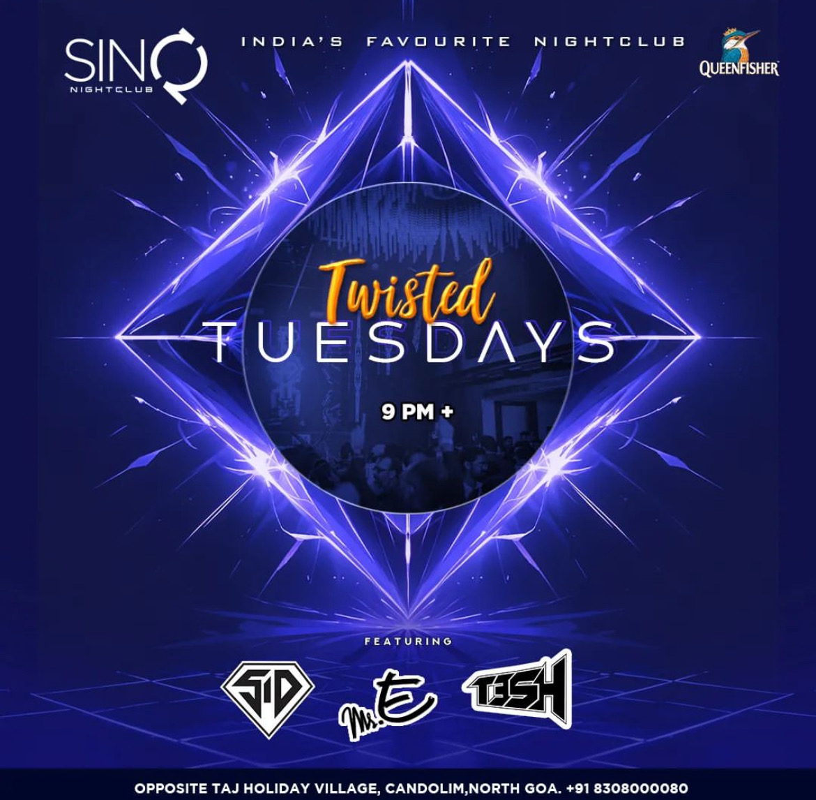 Banner for Twisted Tuesdays