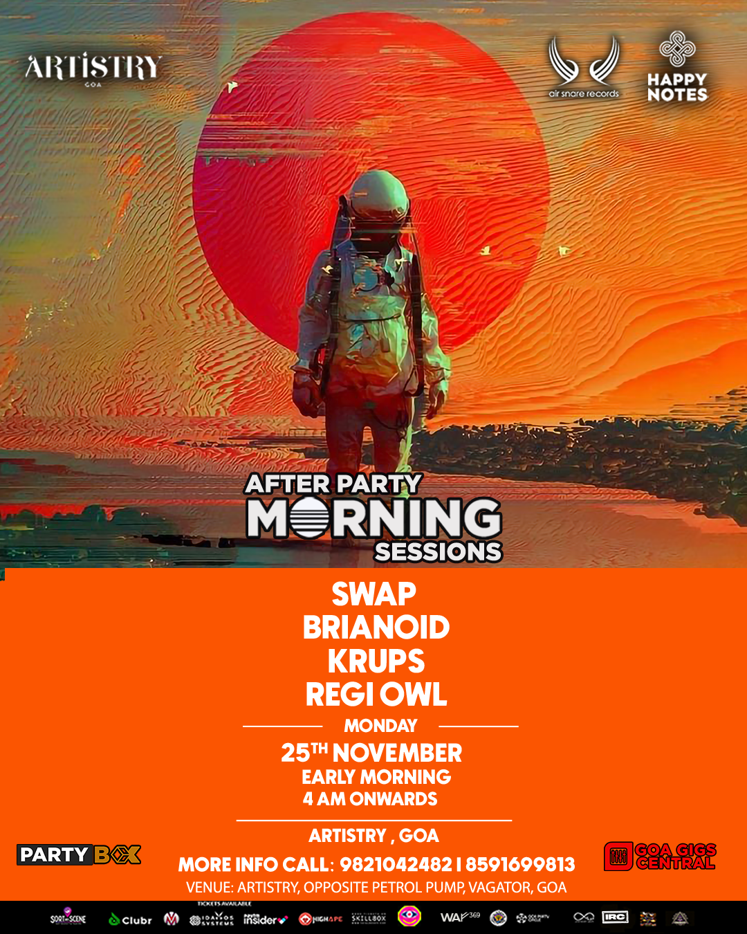 Banner for Morning Sessions