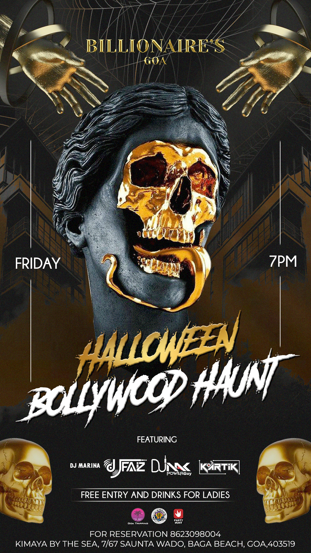 Banner for Halloween Bollywood Haunt