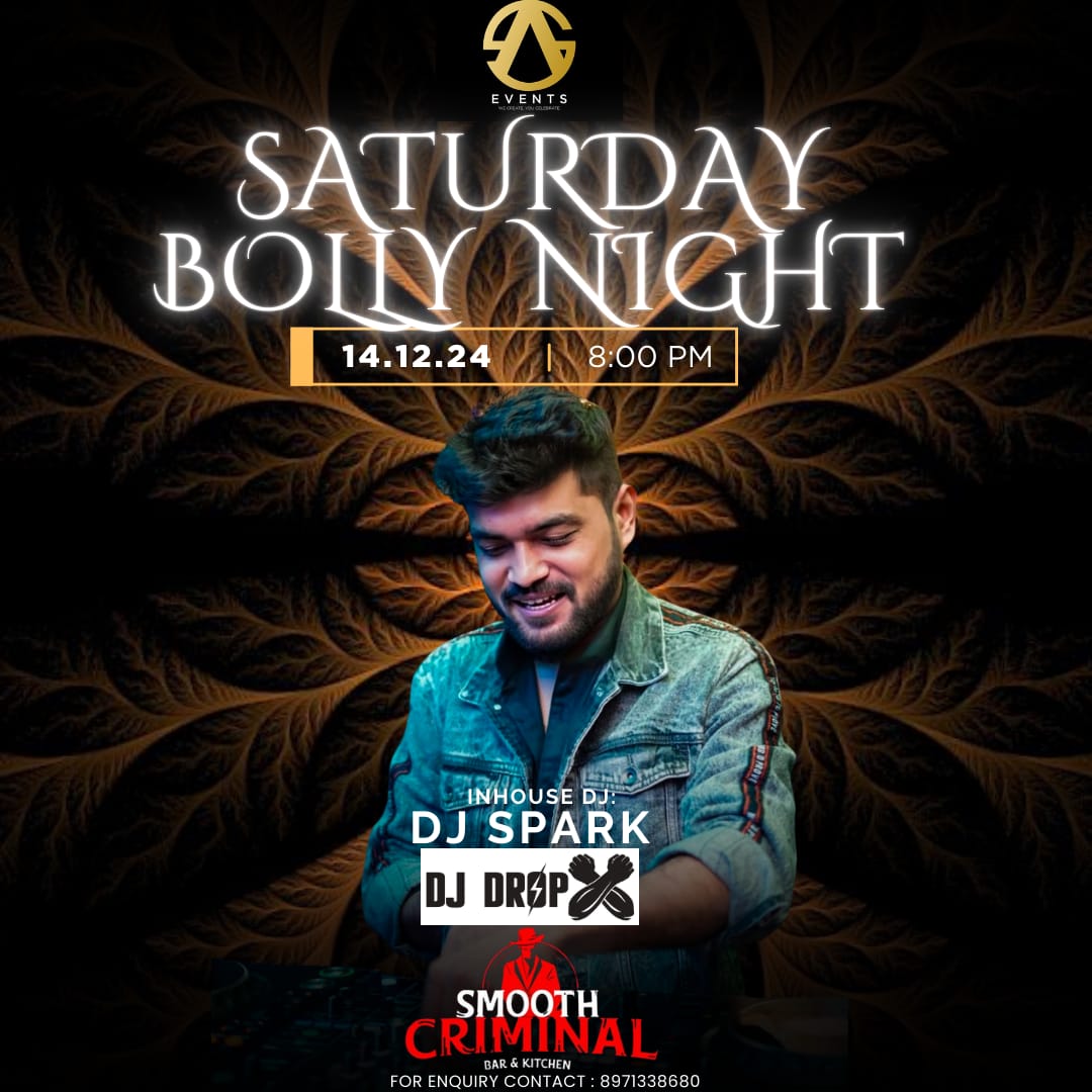 Banner for SATURDAY BOLLY NIGHT