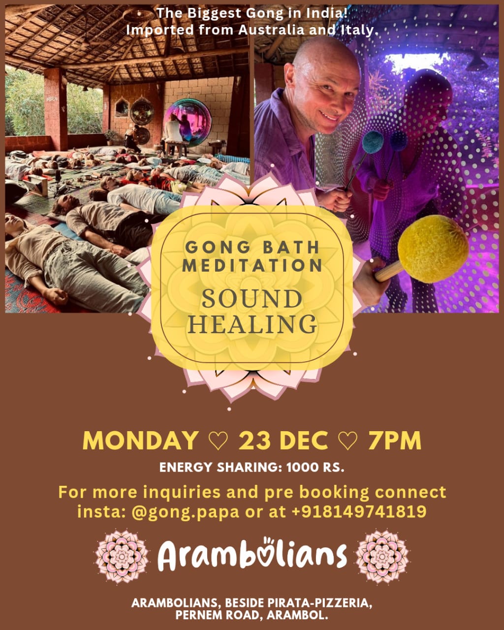 Banner for Sound Healing
