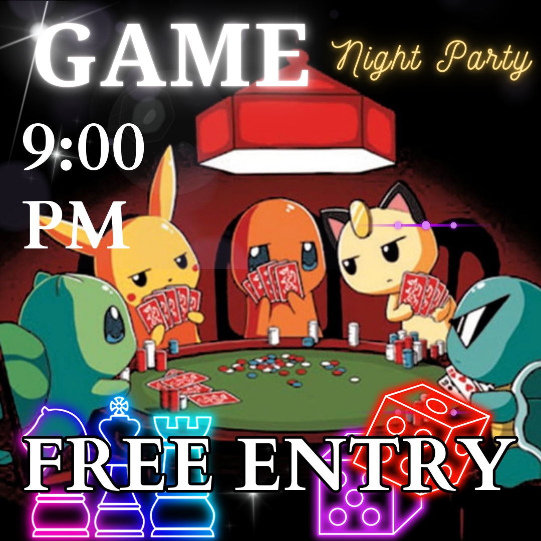 Banner for Game Night