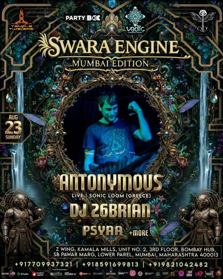 Banner for MUMBAI ANTONYMOUS LIVE