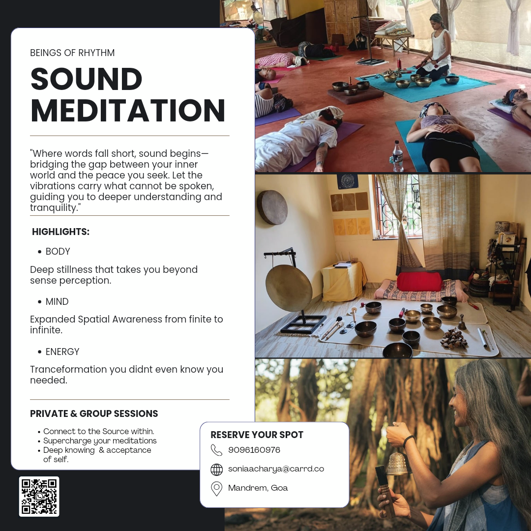 Banner for Sound Healing Meditation