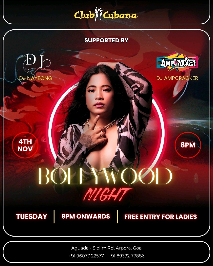 Banner for Bollywood Night