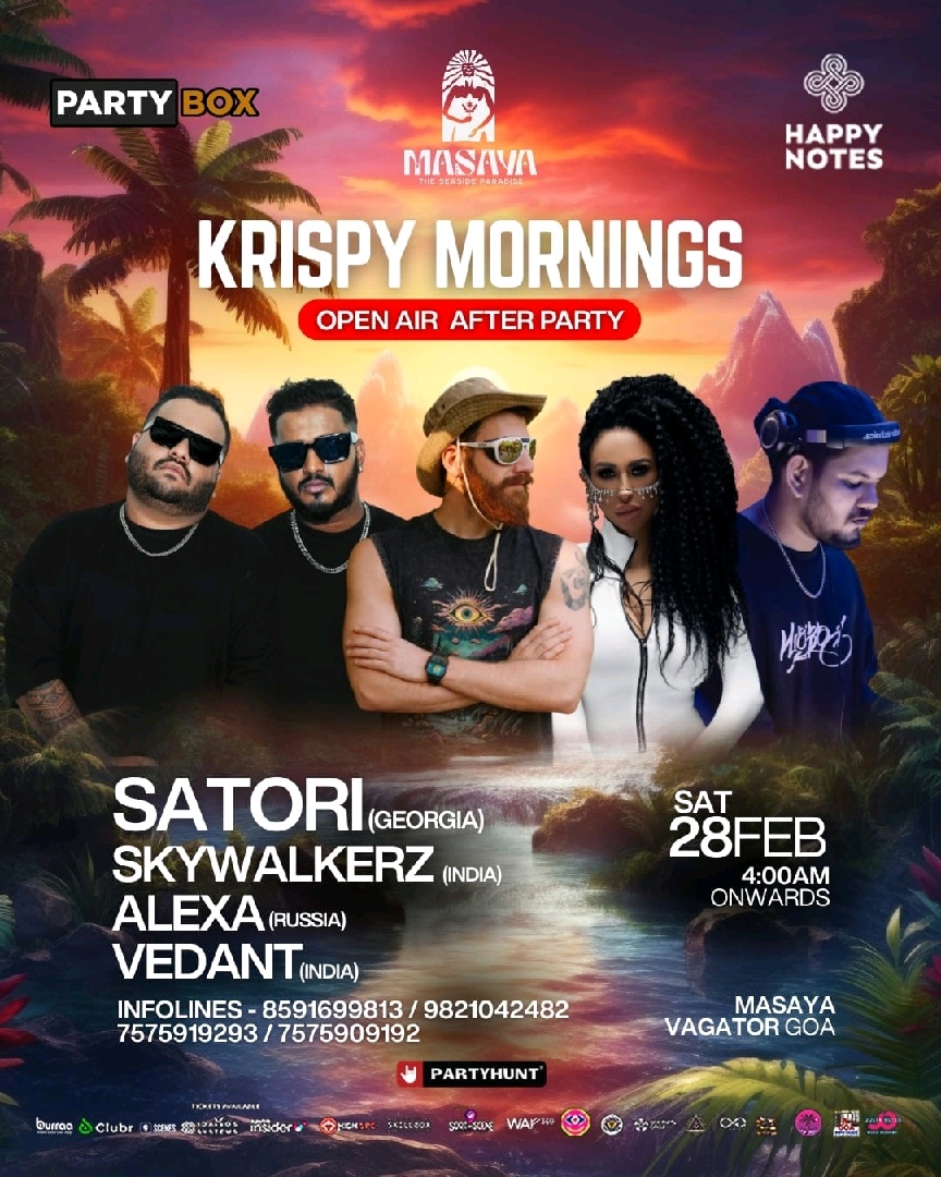 Banner for AFTER PARTY OPEN AIR AT MASAYA