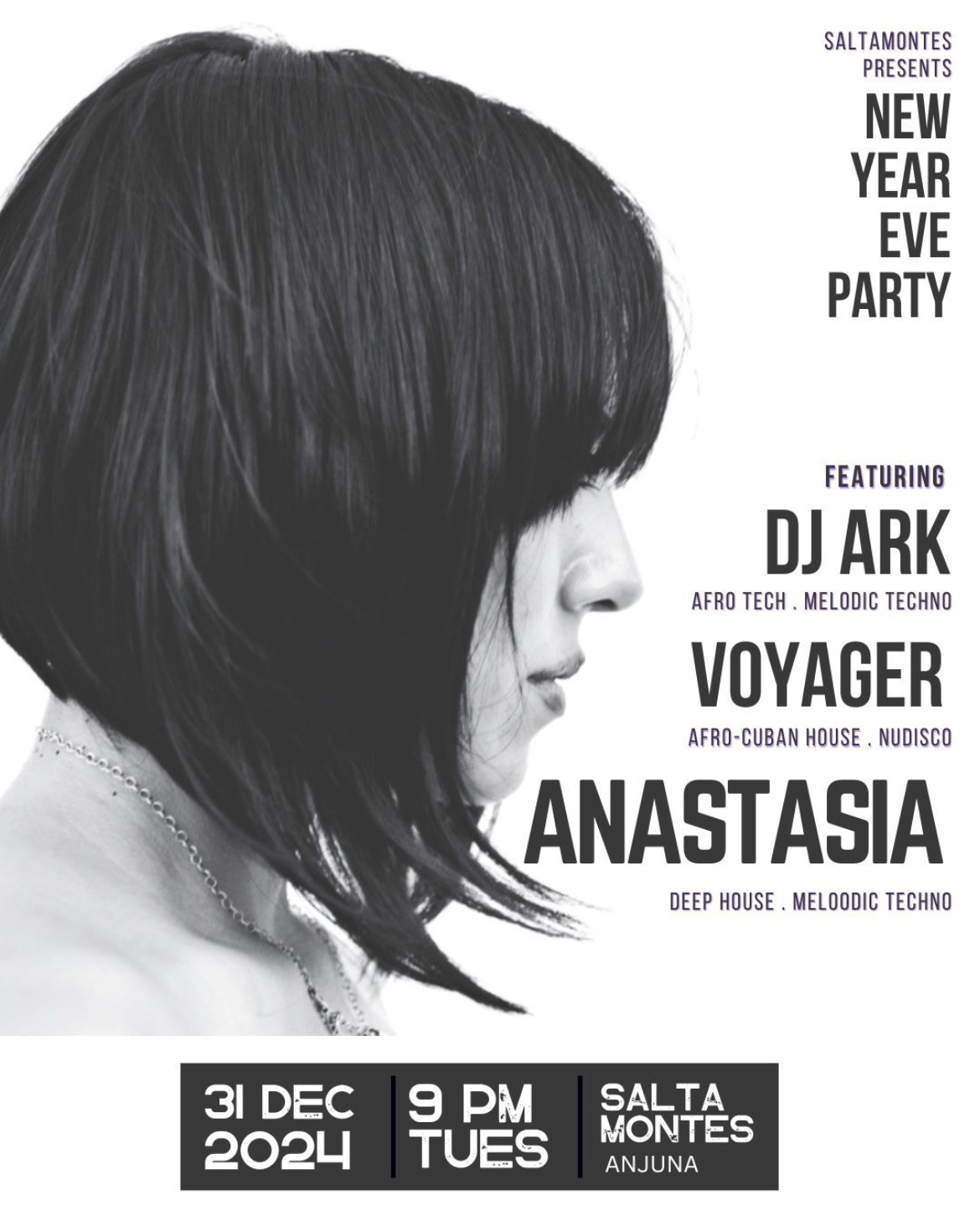 Banner for New Year Eve Party