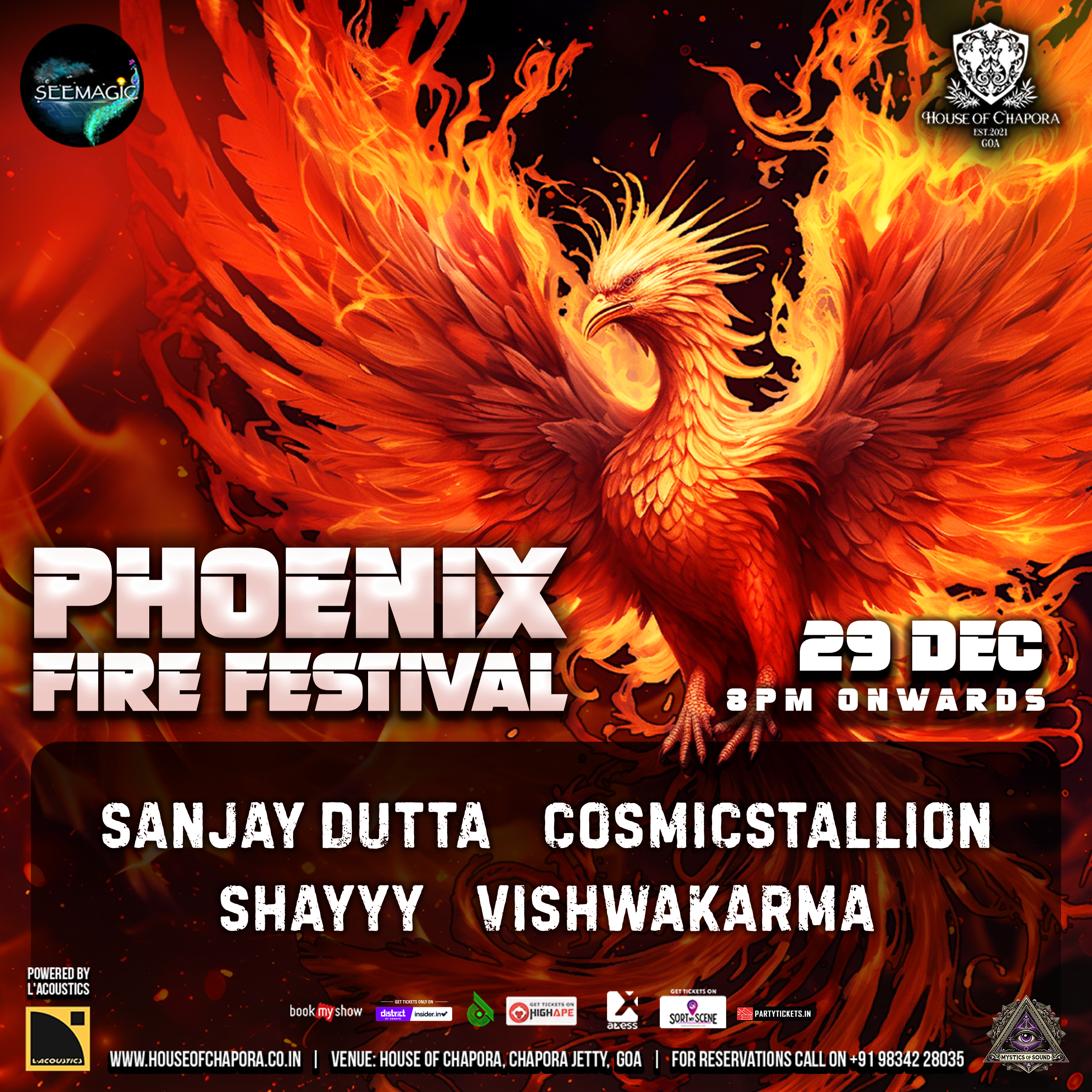 Banner for PHOENIX FIRE FESTIVAL