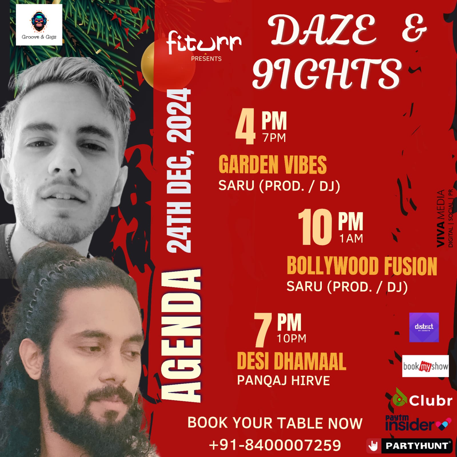 Banner for DAZE & 91GHTS