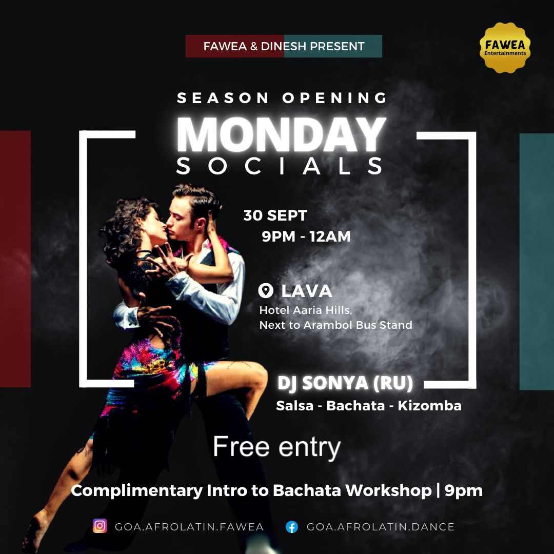 Banner for Latin Socials