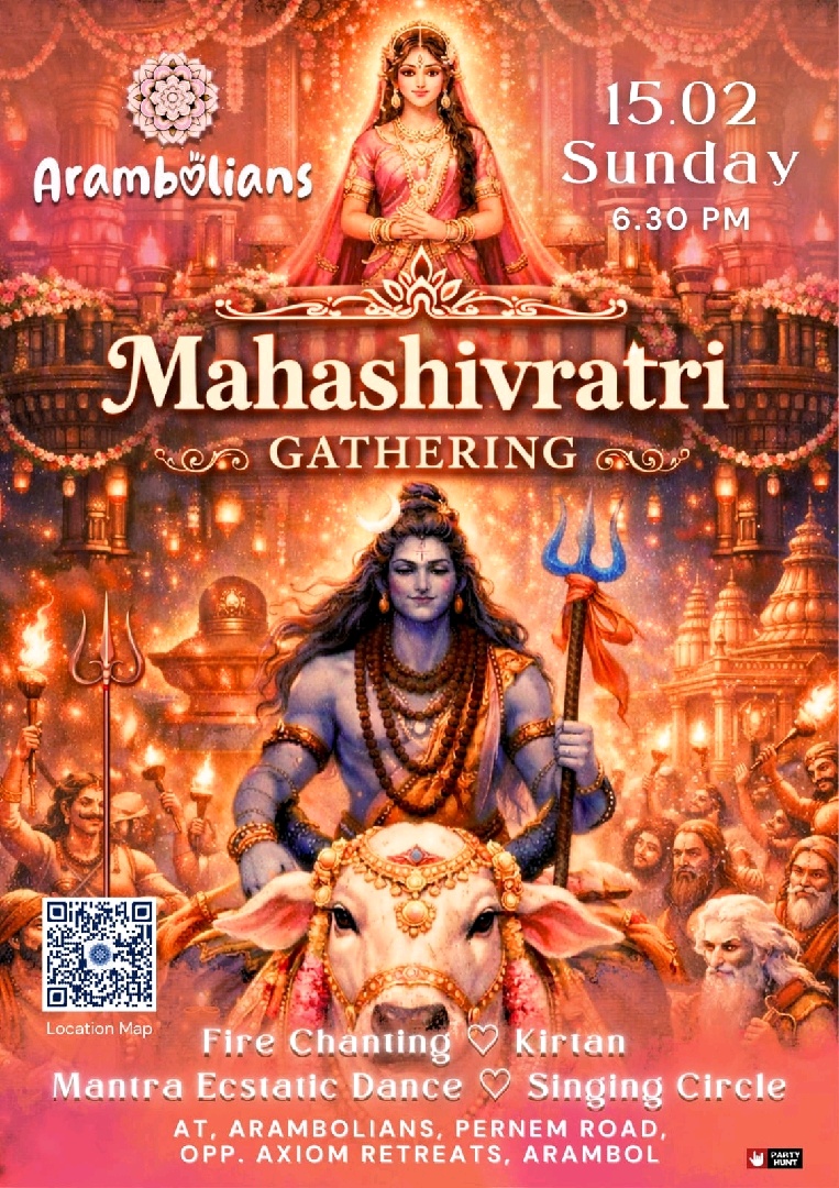 Banner for Mahashivratri Gathering