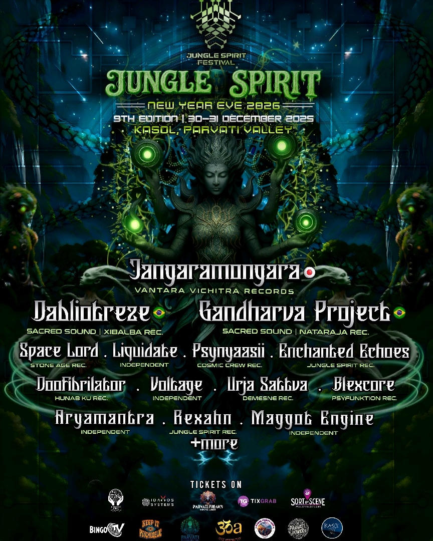 Banner for Jungle Spirit NYE EVE 2025