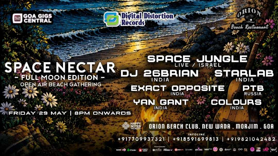 Banner for FULL MOON  OPEN Air BEACH Party
