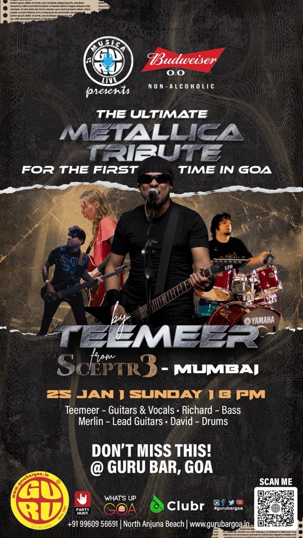 Banner for Metallica Tribute