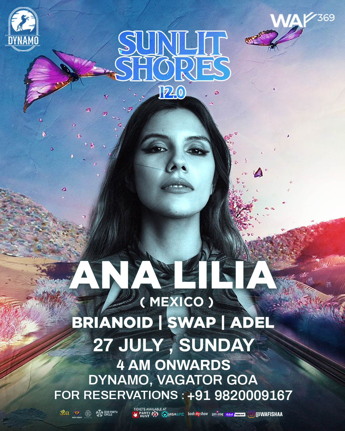 Banner for SUNLIT SHORES SUNRISE W ANA LILI