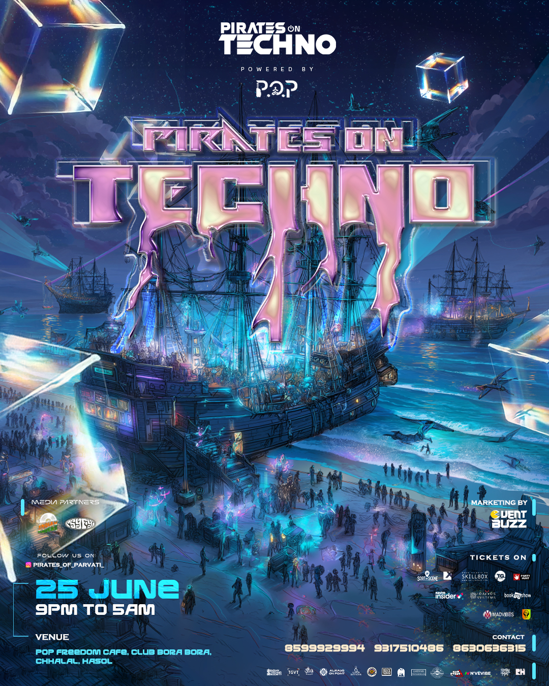 Banner for PIRATES ON TECHNO