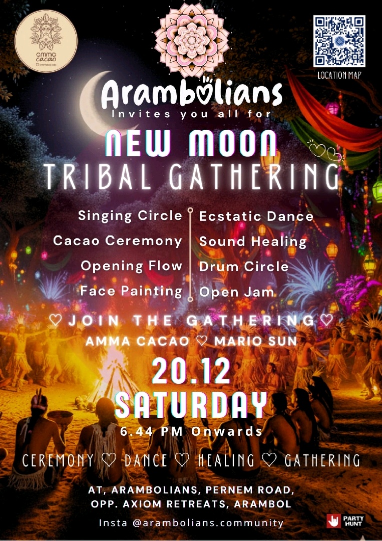 Banner for New Moon Tribal Gathering