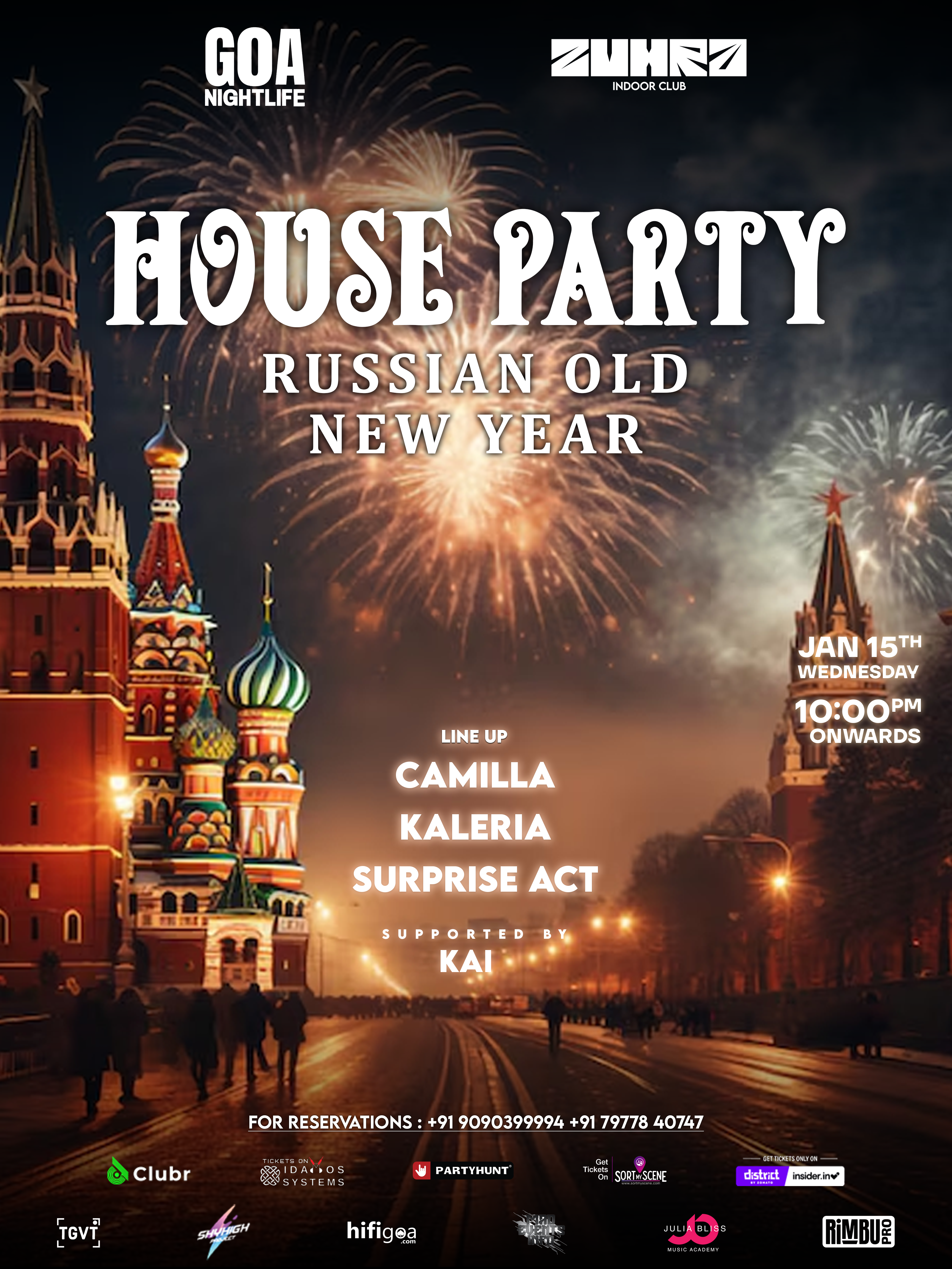 Banner for Russian Old New Year