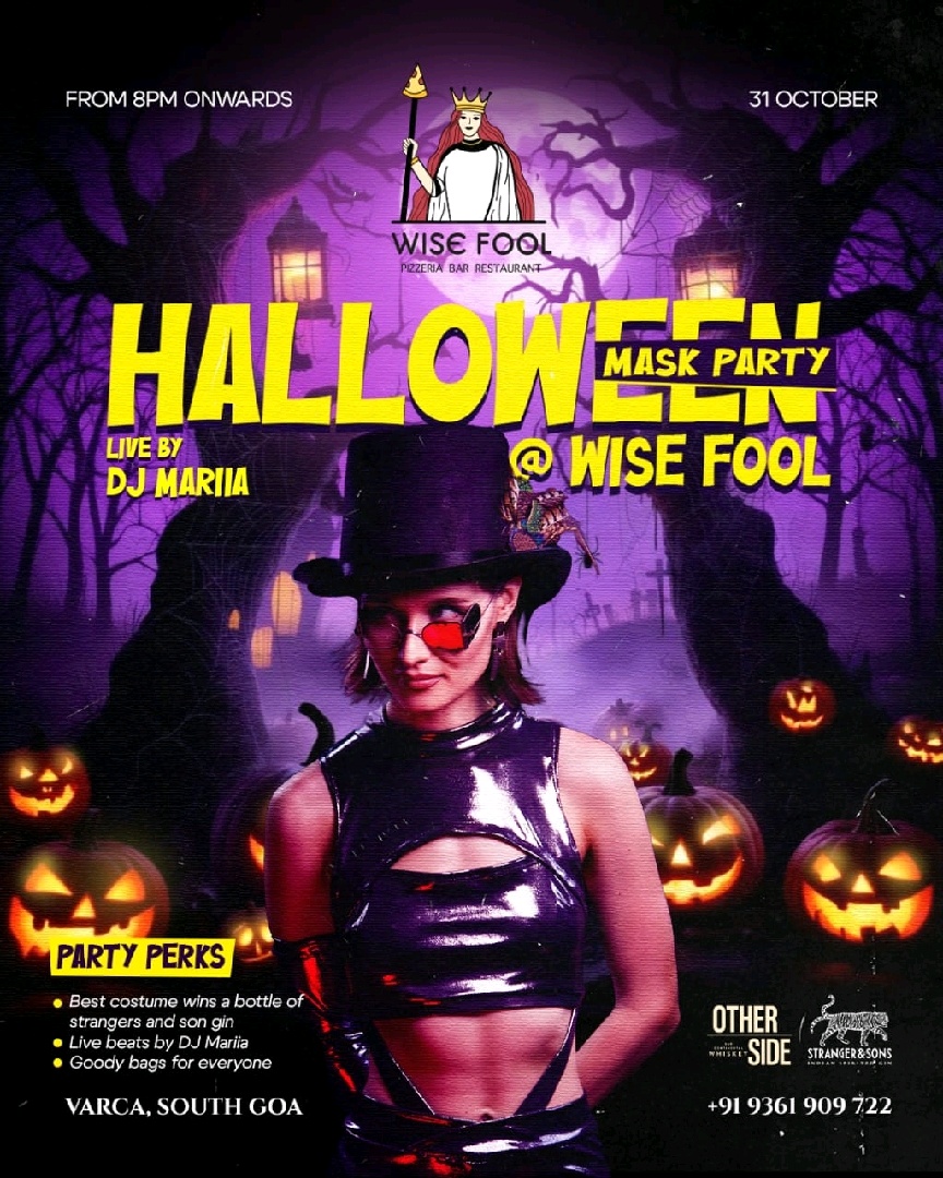 Banner for Halloween 💀 Mask Party