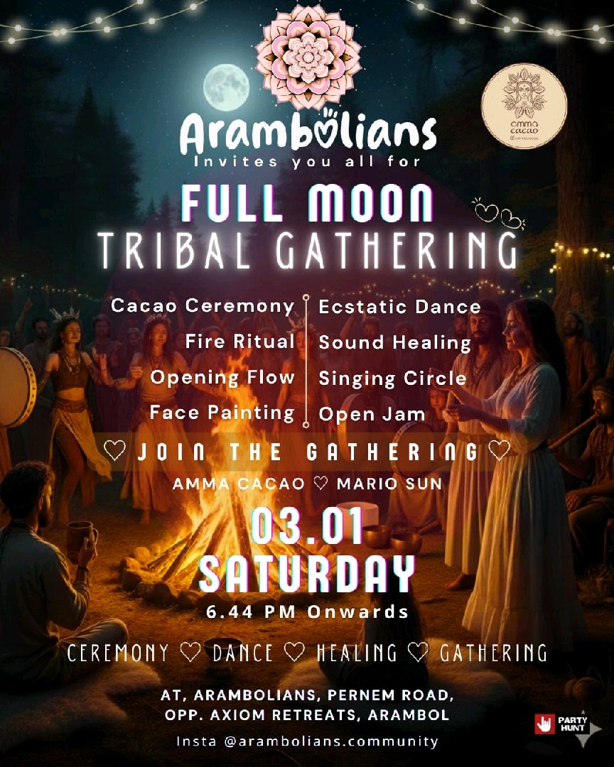 Banner for Full Moon Tribal Gathering