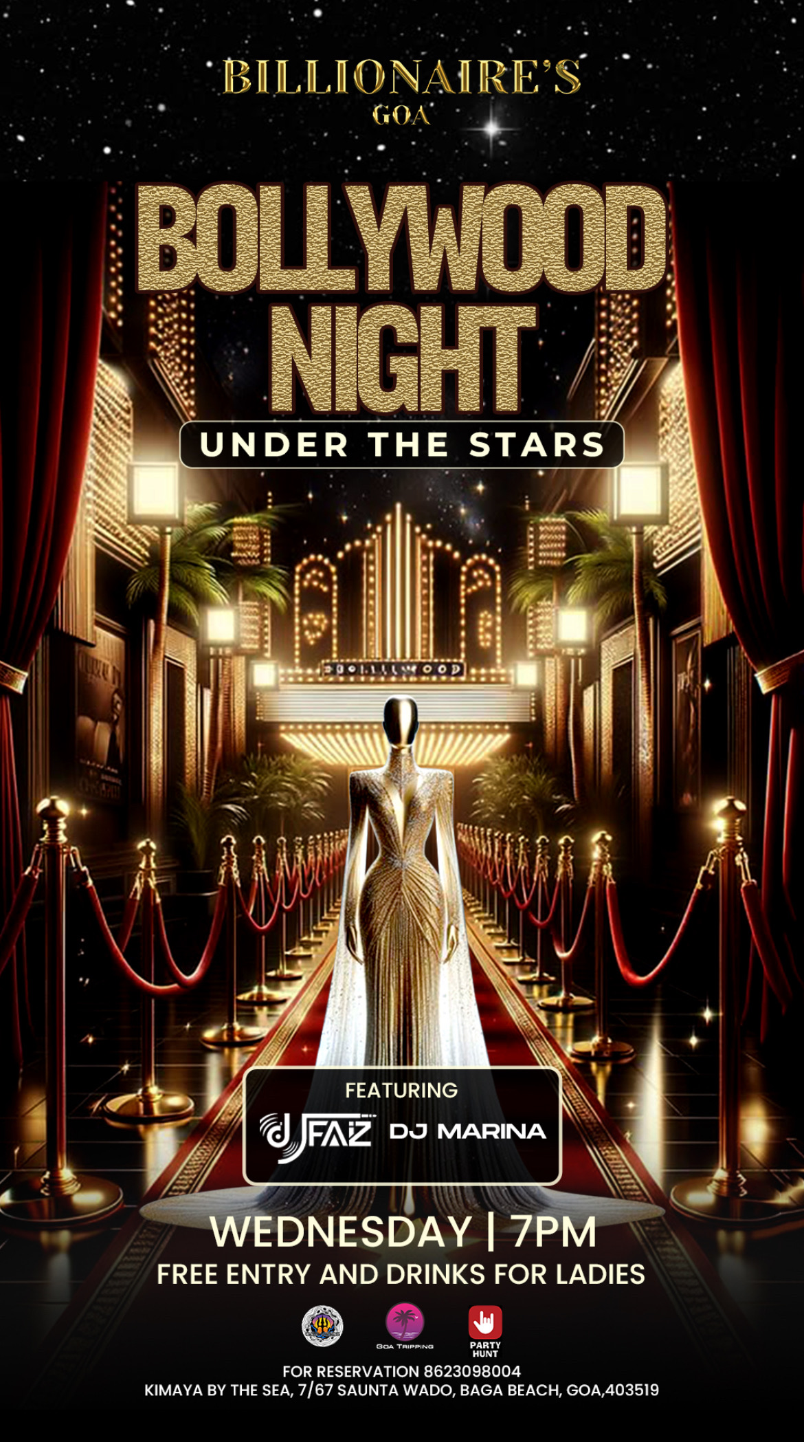 Banner for Bollywood Night