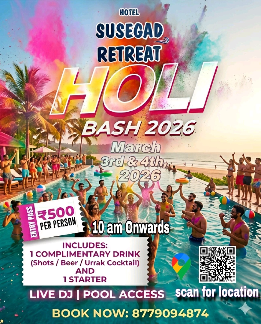 Banner for Holi Bash 2026