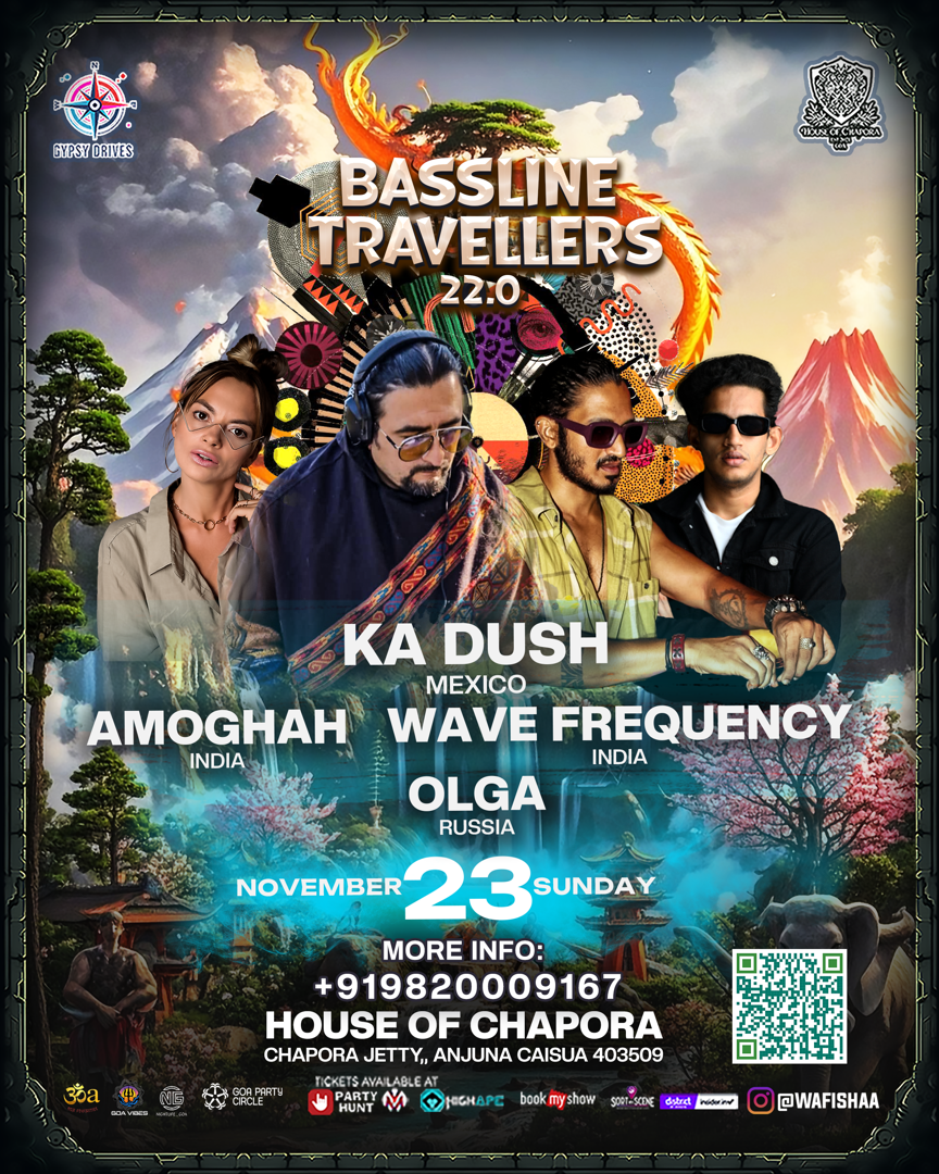 Banner for BASSLINE TRAVELLERS 22.0