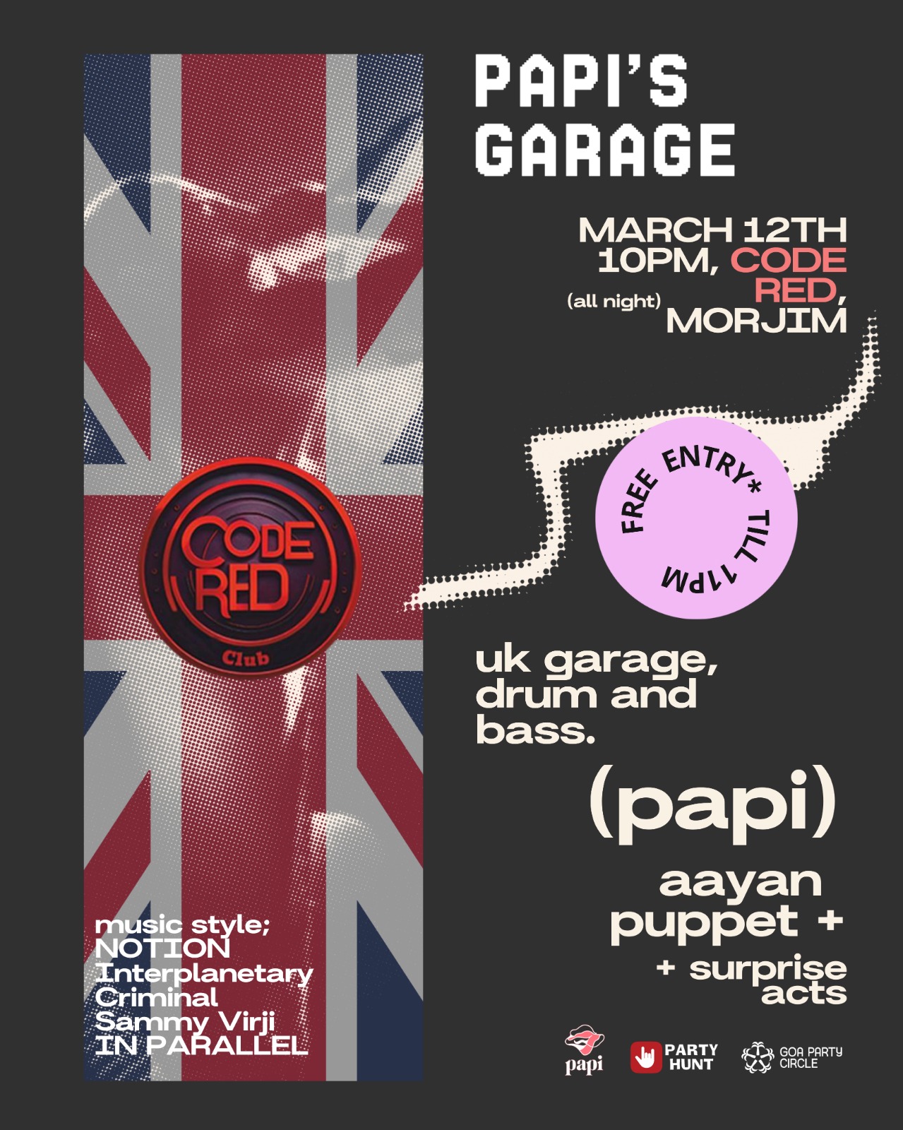 Banner for Papi's Garage