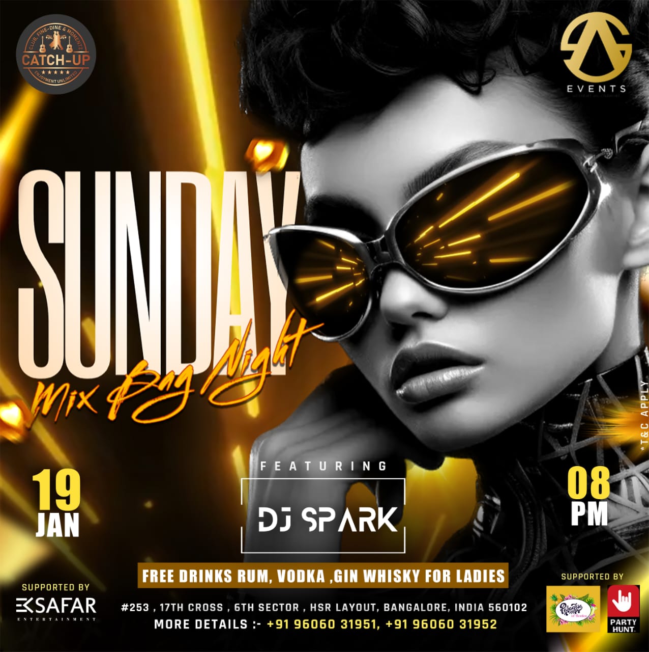 Banner for Sunday Mix Bag Night