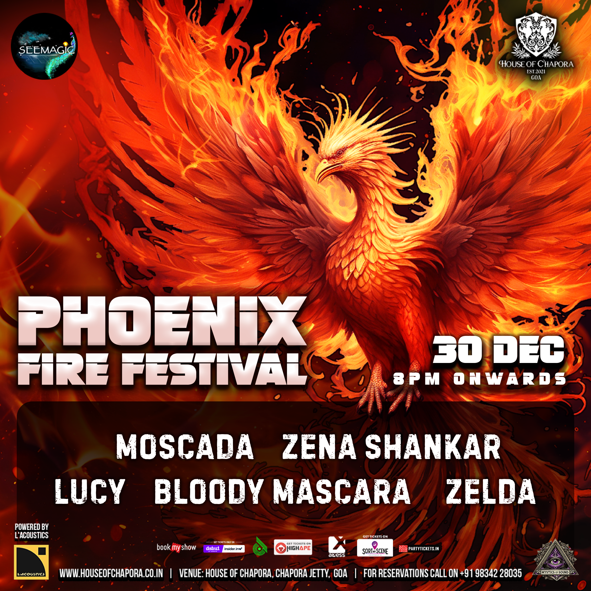 Banner for PHOENIX FIRE FESTIVAL