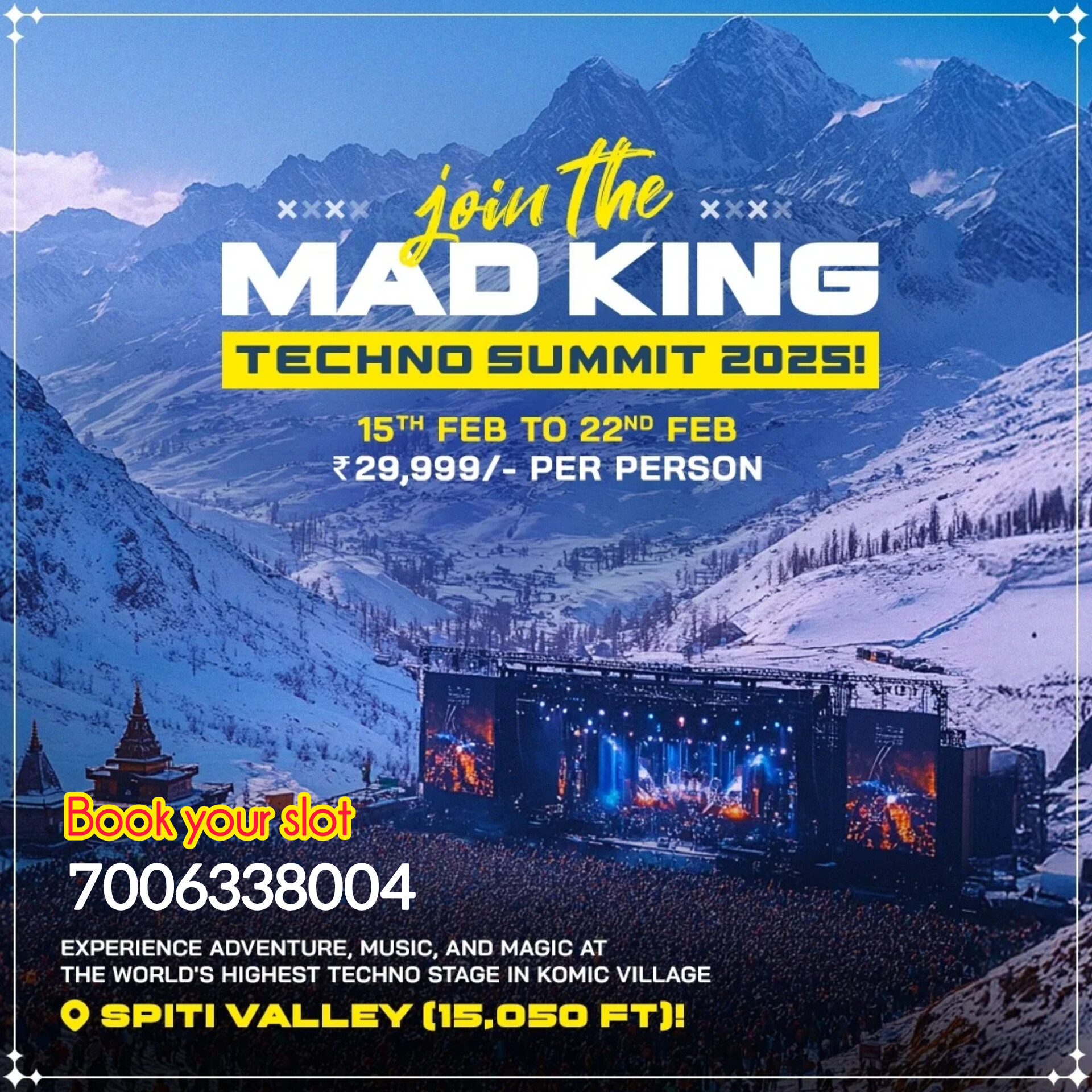 Banner for Mad King Techno Summit