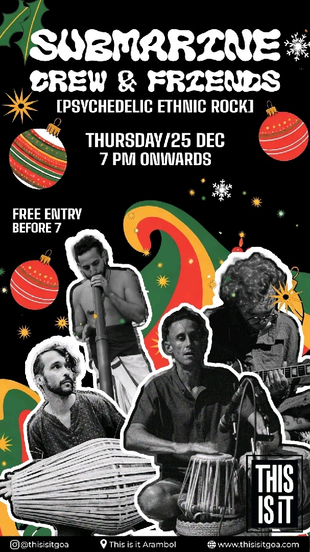 Banner for Submarine Crew & Friends