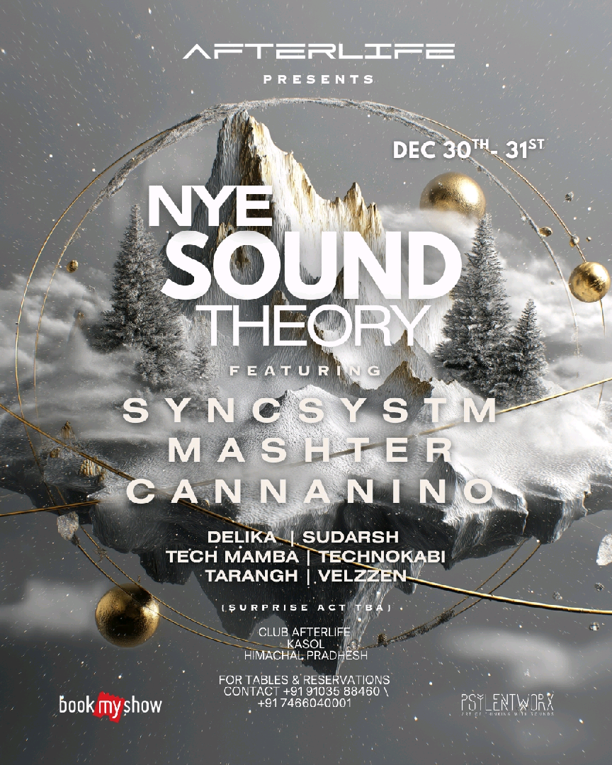 Banner for NYE Sound Theory