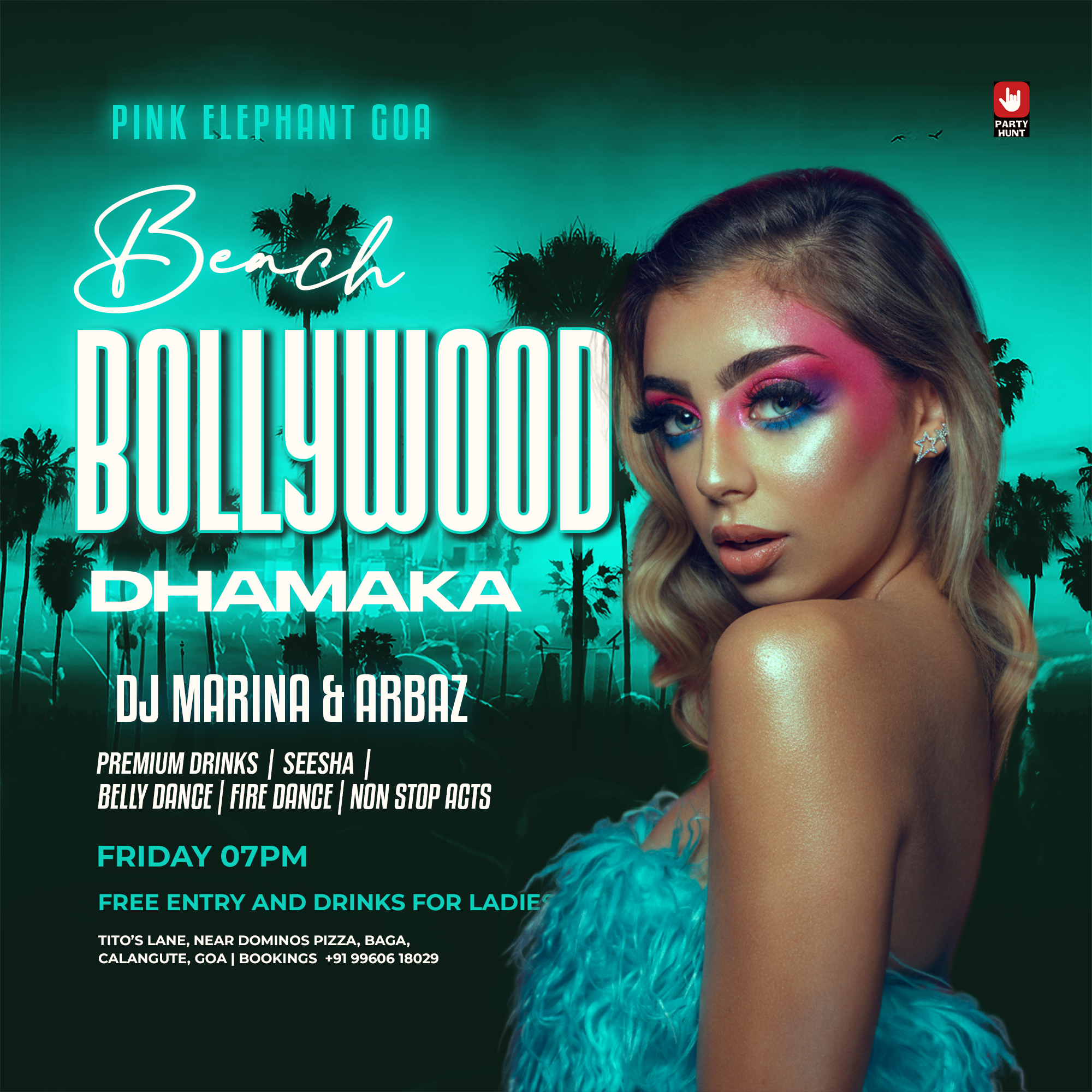 Banner for Beach Bollywood Dhamaka