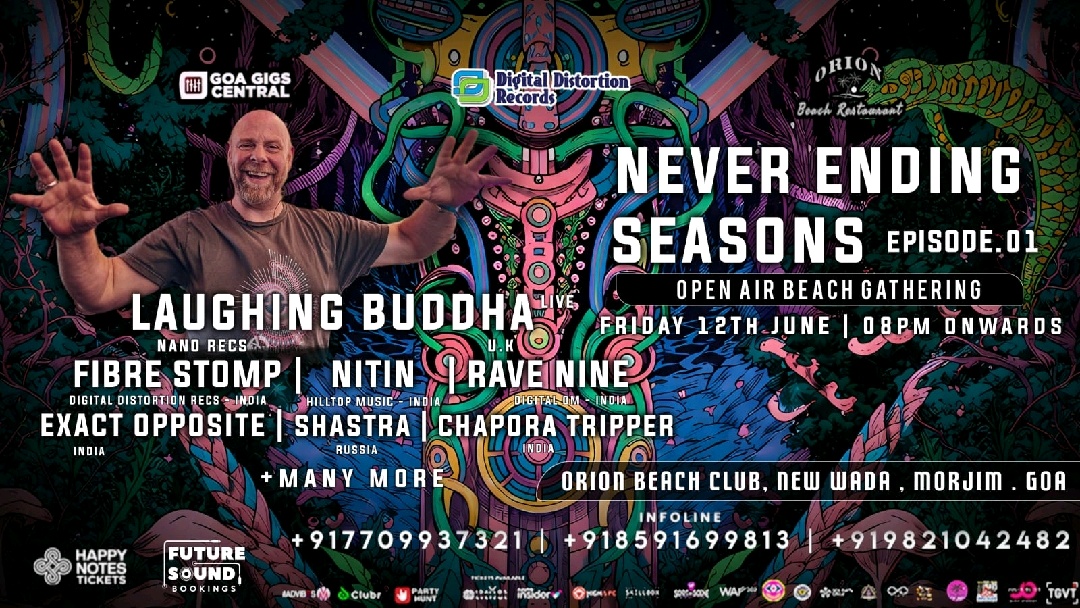 Banner for Laughing Buddha Live In GOA
