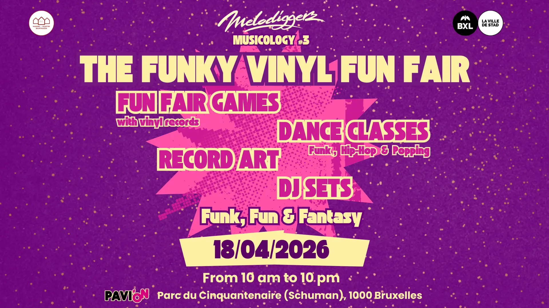 MUSICOLOGY #3 : THE FUNKY VINYL FUN FAIR 💜