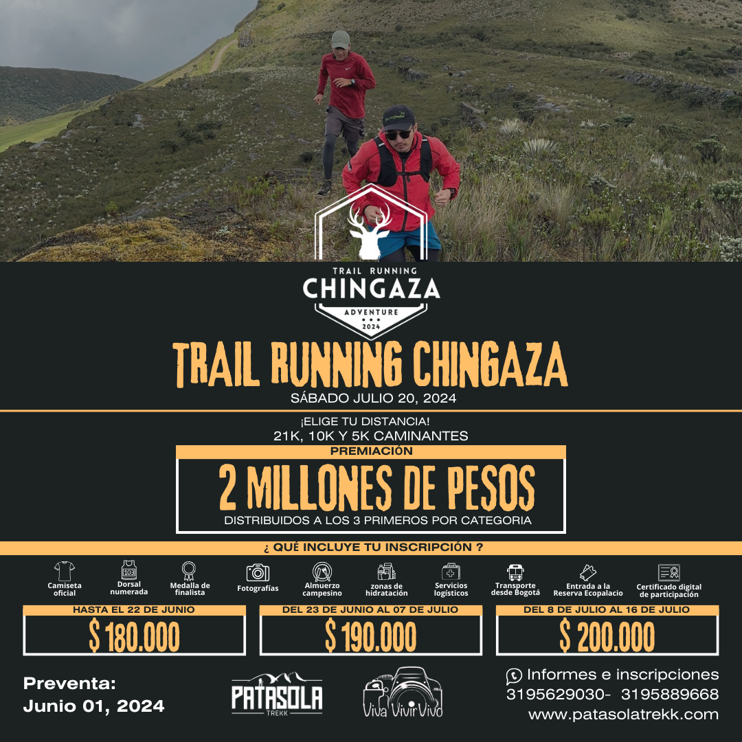 Trail Running Chingaza Adventure