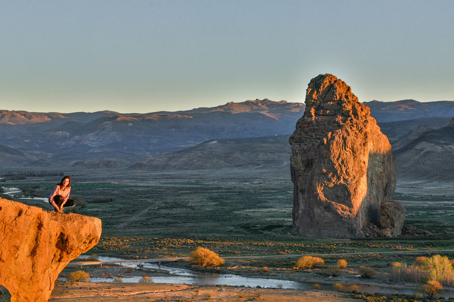 Área Natural Protegida Piedra Parada: El coloso volcánico en medio de la estepa — Patagonia