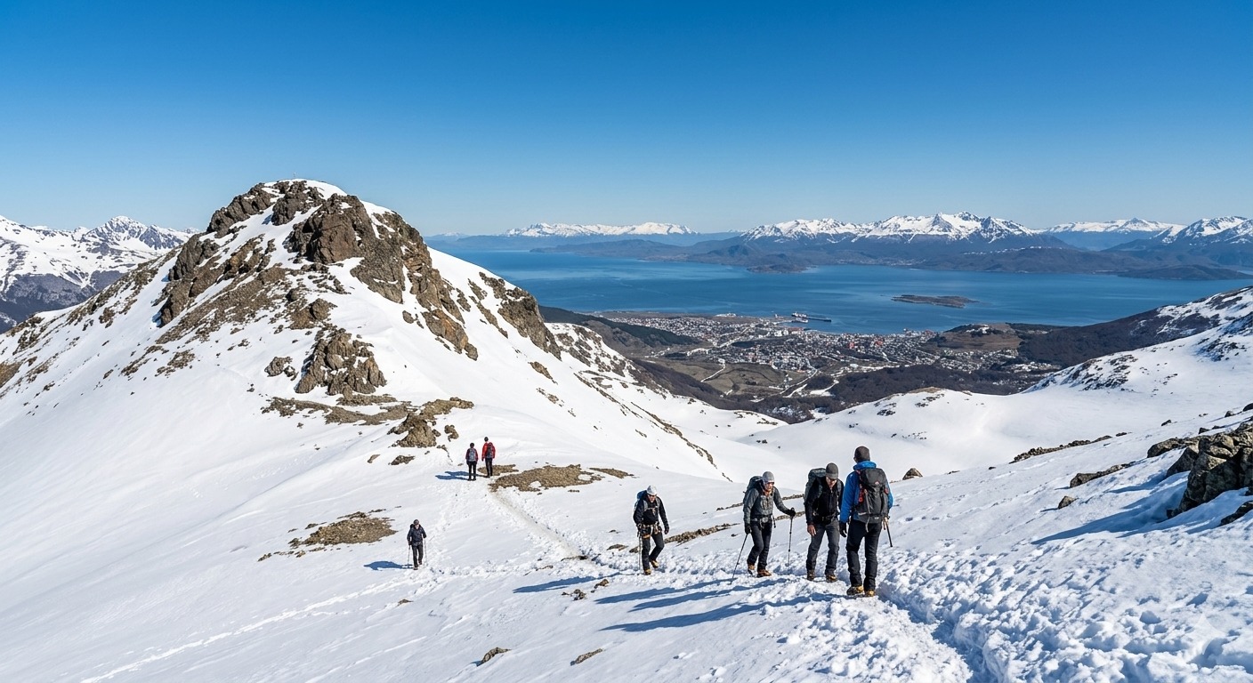 Glaciar Martial: El Balcón Natural del Fin del Mundo — Patagonia