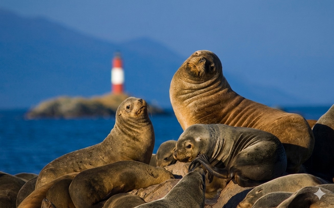 Isla de los Lobos e Isla de los Pájaros: Los Santuarios Salvajes del Canal Beagle — Patagonia