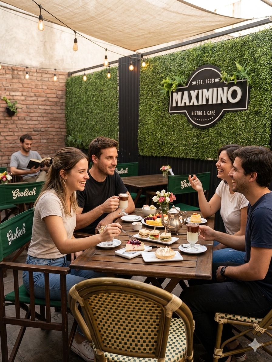 Maximino -Bistró&Café- —  Belgrano 374 Trelew, CHUBUT