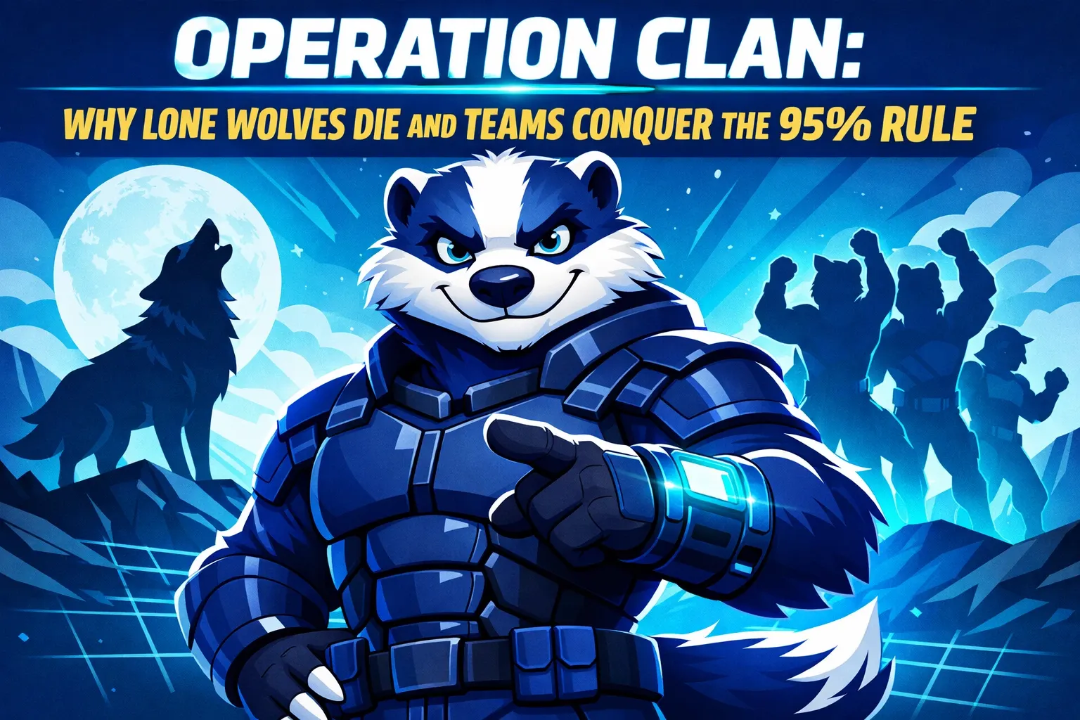 Stop Trying to Be a Lone Wolf. It’s Killing Your Progress.