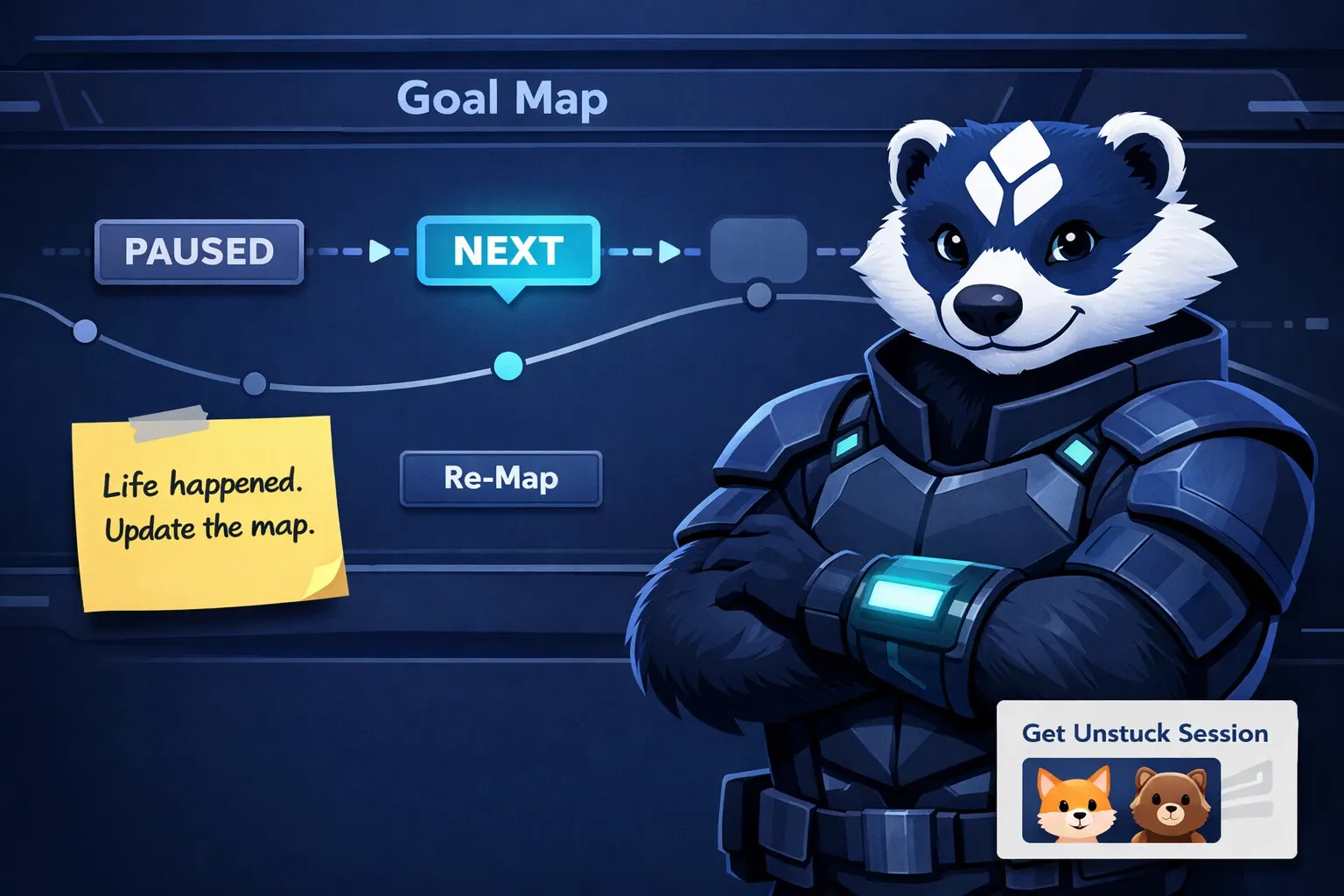 The ADHD Pivot: What to Do When Your Goal Map Hits a Wall