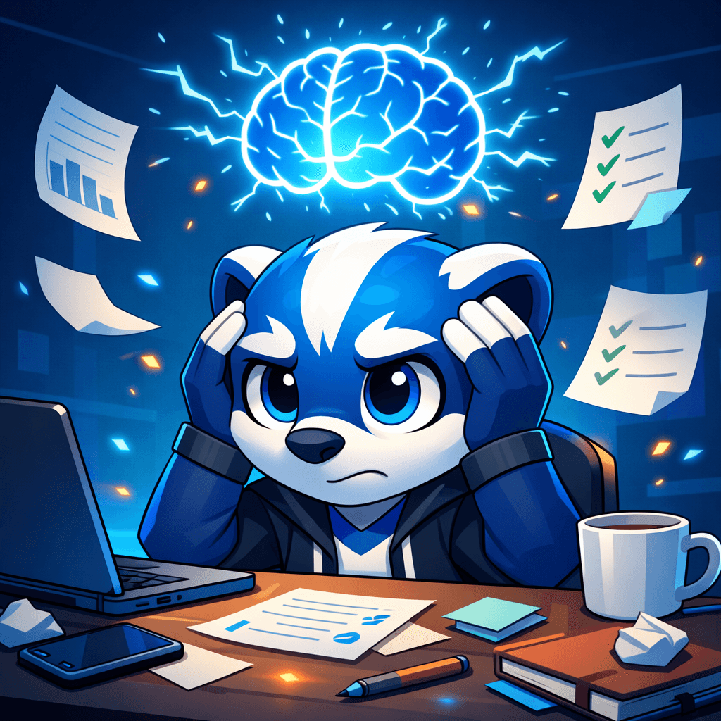 The Goalbadger's Guide to the ADHD Brain: Why Your "Plan" Isn't Working (Yet) content image