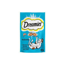 Dreamies Somonlu: İçi Dolgulu Çıtır Kedi Ödül Maması